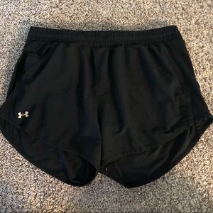 Black Under Armour Athletic Shorts